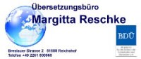 Übersetzungen vom Übersetzungsbüro Reschke